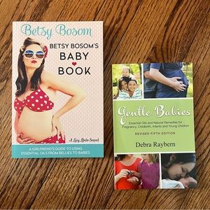 Set of Essential Oil Books - Betsy Bosom’s Baby Book, Gentle Babies
